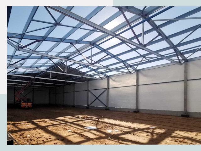 Строительство сенохранилищ в Тутаеве