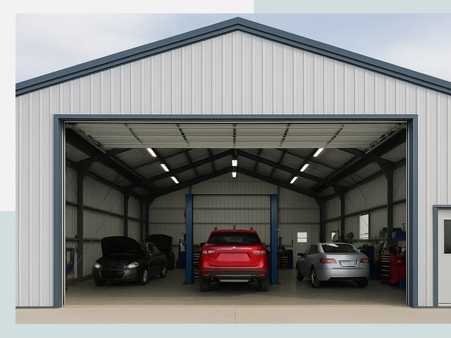 Ангары из сэндвич панелей от 629 руб. в Тутаев