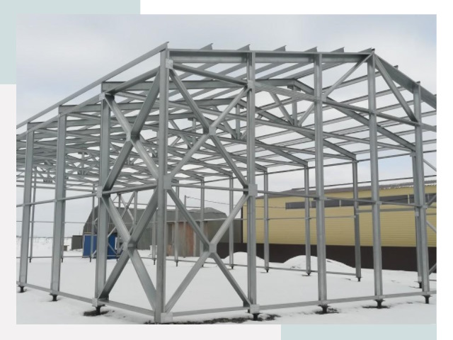 Каркасные ангары в Тутаеве