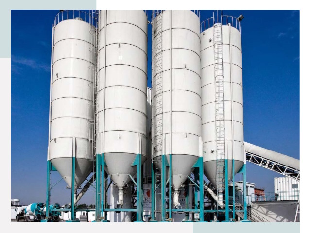 Строительство цементных силосов в Тутаеве