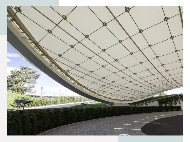 Мембранные конструкции в Тутаеве