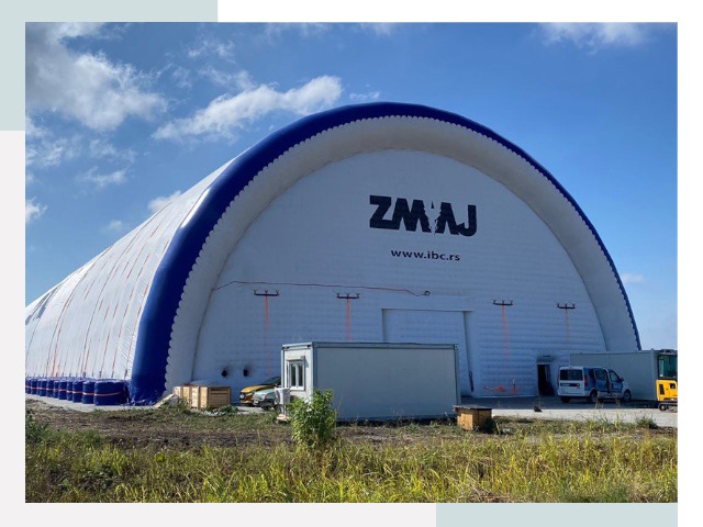 Брендирование ангаров в Тутаеве