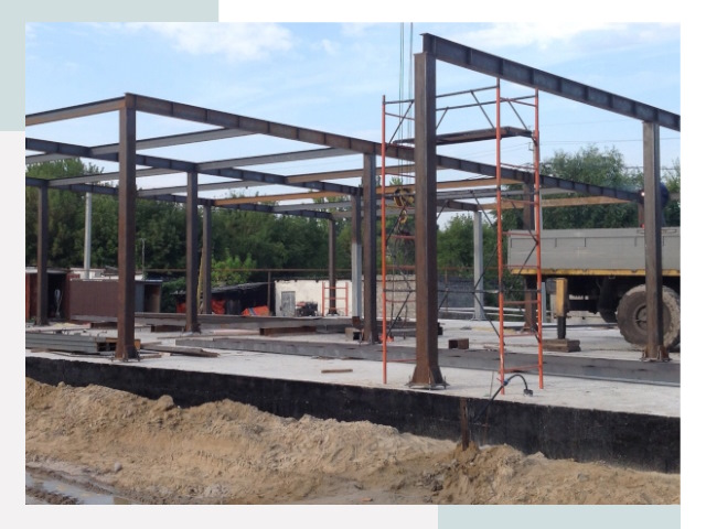 Фундамент для ангаров в Тутаеве