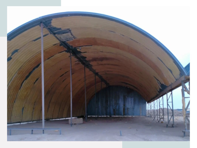 Реконструкция ангаров в Тутаеве